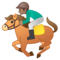 Horse Racing - Medium emoji on Google